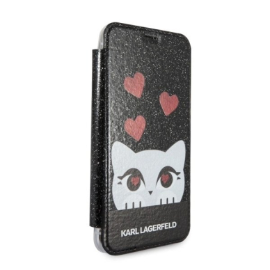 Karl Lagerfeld Valentine iPhone X/Xs Dėklas - Juodas 3