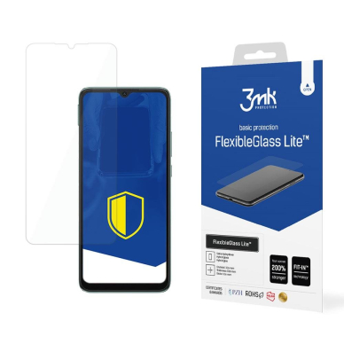 Lankstus apsauginis stiklas 3mk FlexibleGlass Lite Xiaomi Redmi 10C