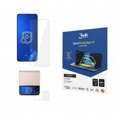 Samsung Galaxy Z Flip 4 5G LCD apsauginė plėvelė 3MK Silver Protection+ Folded Edition