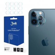 Akcija! iPhone 12 Pro LCD apsauginė plėvelė kamerai 3MK Flexible Glass Lens