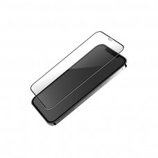 LCD apsauginis stikliukas 2.5D Perfectionists Apple iPhone 13/6.7" juodas