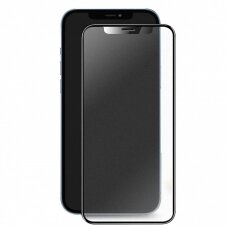 Samsung Galaxy A02s/A03s LCD apsauginis stikliukas 2.5D Perfectionists lenktas juodas