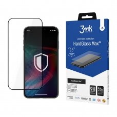 LCD apsauginis stikliukas 3MK Hard Glass Max Samsung S911 S23 5G juodas