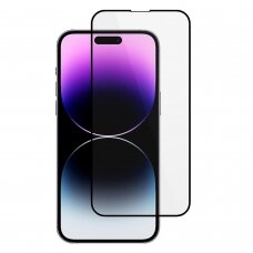 LCD apsauginis stikliukas 5D Full Glue Apple iPhone 15 Pro Max juodas