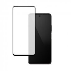 Huawei P50 LCD apsauginis stikliukas 5D Full Glue lenktas juodas