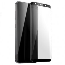 Lcd Apsauginis Stikliukas 5D Full Glue Samsung G965 S9 Plus Lenktas Juodas