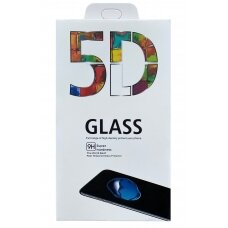 LCD apsauginis stikliukas 5D Full Glue Samsung M51 lenktas juodas