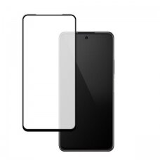 Xiaomi Redmi Note 10 5G LCD apsauginis stikliukas 9D Full Glue juodais kraštais