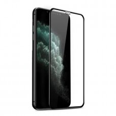 Apple iPhone X/XS/11 Pro LCD apsauginis stikliukas 9H 5D juodais kraštais
