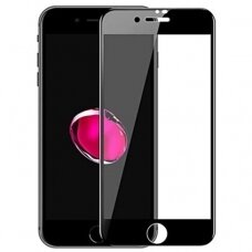 iPhone 6 Plus LCD apsauginis stikliukas Adpo 5D Full Glue lenktas juodas