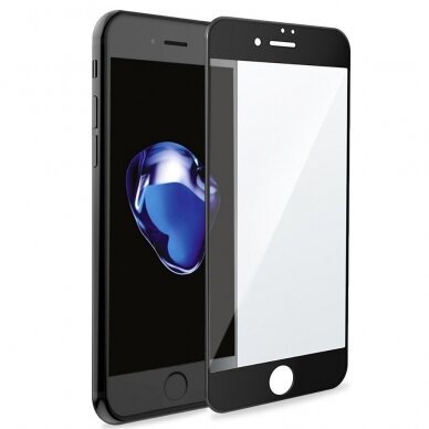 Lcd Apsauginis Stikliukas 5D Perfectionists Apple Iphone 7/8/Se2020/SE2022 Lenktas Juodas