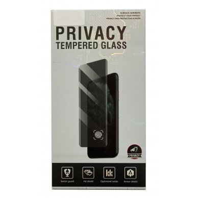 LCD apsauginis stikliukas Full Privacy Apple iPhone 12/12 Pro juodas  1