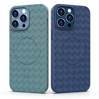 MagSafe Woven Case for iPhone 13 - navy blue 3