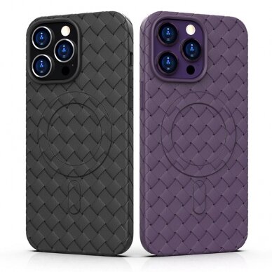 MagSafe Woven Case for iPhone 13 - navy blue 4
