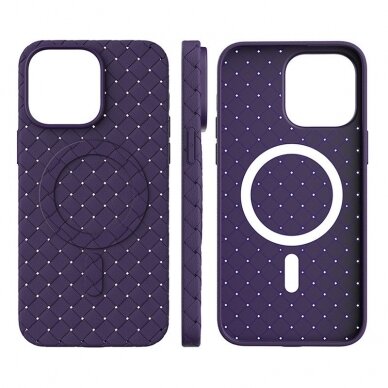 MagSafe Woven Case for iPhone 13 - purple 2