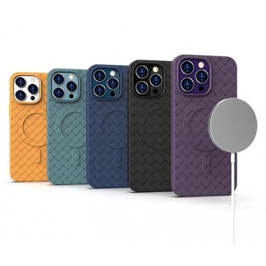MagSafe Woven Case for iPhone 13 - purple 5