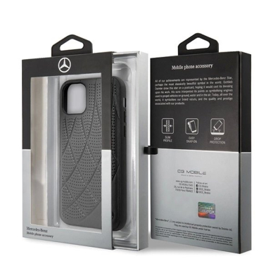 Mercedes Bow Line iPhone 11 Pro Dėklas - Juodas 6