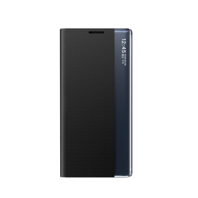 New Sleep dėklas su atverčiamu dangteliu ir pastatymo funkcija Samsung Galaxy A36 - juodas