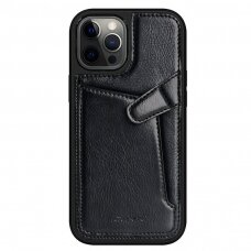 Nillkin Aoge Leather Case genuine leather protective wallet cover iPhone 12 mini black