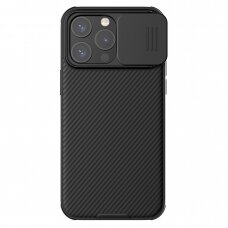 Nillkin CamShield Pro Magnetic Case for iPhone 15 Pro with camera cover - black