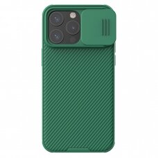 Nillkin CamShield Pro Magnetic Case for iPhone 15 Pro with camera cover - green