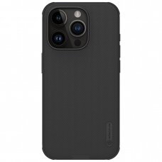 Nillkin Super Frosted Shield Pro iPhone 15 Pro Case - Black