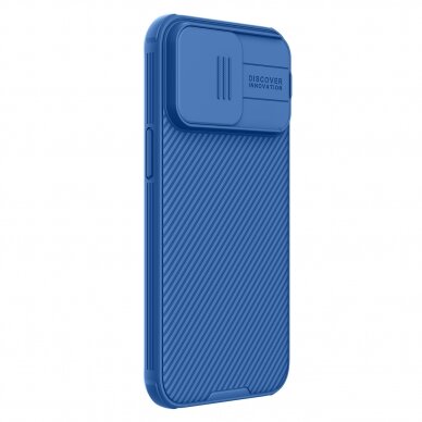 Nillkin CamShield Pro Magnetic Case for iPhone 15 Pro with camera cover - blue 2