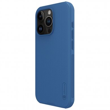 Nillkin Super Frosted Shield Pro iPhone 15 Pro Case - Blue 2