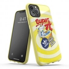 Originalus Adidas dėklas Moulded Case BODEGA iPhone 11 Pro Geltonas 36343