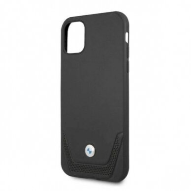 Originalus dėklas BMW BMHCN61RSWPK iPhone 11 6,1" / Xr  Juodas hardcase Leather Perforate 5