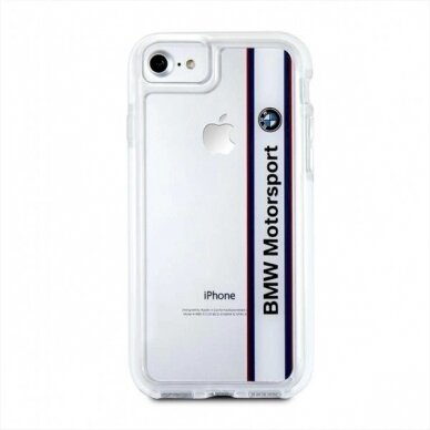 Originalus dėklas BMW hardcase BMHCP7SPVWH iPhone 7 Permatomas Baltas SHOCKPROOF 1