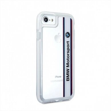 Originalus dėklas BMW hardcase BMHCP7SPVWH iPhone 7 Permatomas Baltas SHOCKPROOF 2