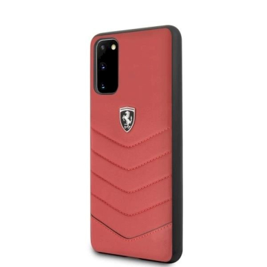 Originalus dėklas Ferrari Hardcase FEHQUHCS62RE S20 G980 Raudonas Heritage 1