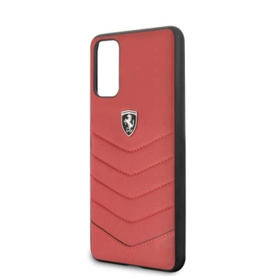Originalus dėklas Ferrari Hardcase FEHQUHCS62RE S20 G980 Raudonas Heritage 2