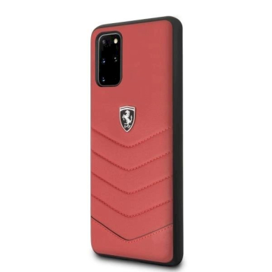 Originalus dėklas Ferrari Hardcase FEHQUHCS67RE S20+ G985 Raudonas Heritage 1