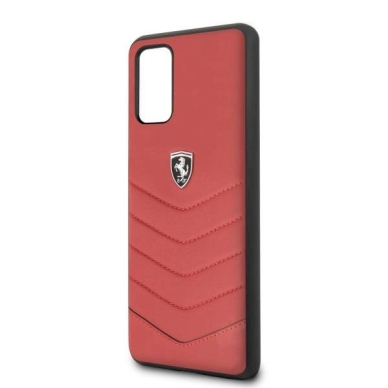 Originalus dėklas Ferrari Hardcase FEHQUHCS67RE S20+ G985 Raudonas Heritage 2