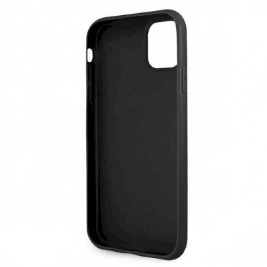 Originalus dėklas Guess case skirta iPhone 11 / XR 4G Big Metal Logo series - pilkos spalvos 6