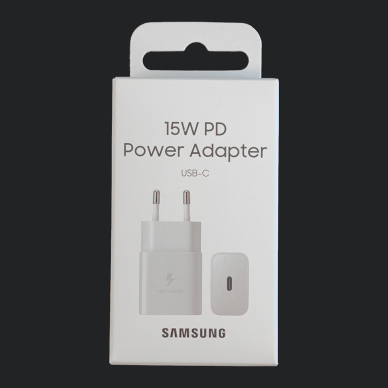 Originalus įkroviklis Samsung 15W EP-T1510NWEGEU Baltas (EU Blister) 3