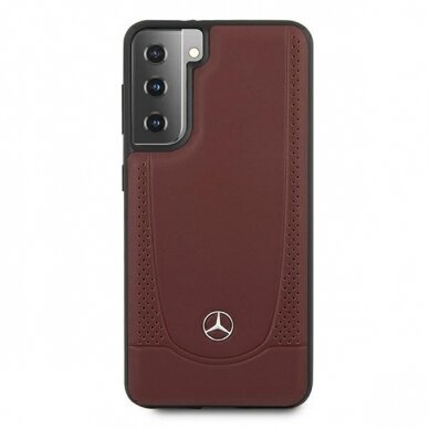 Originalus Mercedes dėklas MEHCS21MARMRE S21+ G996 raudonas Urban Line 2