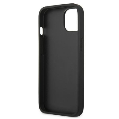 Oriignalus Karl Lagerfeld dėklas KLHCP13SSAKICKCBK iPhone 13 mini 5,4" Juodas Saffiano Karl & Choupette 6