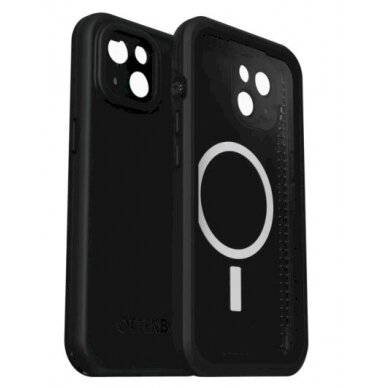 Otterbox Series FRE - shockproof Apsauginis dėklas skirta iPhone 14, pritaikyta su MagSafe (Juodas) [P] 1