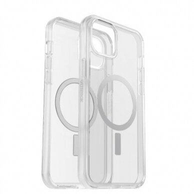 Otterbox Symmetry Clear Plus - Apsauginis dėklas skirta iPhone 15 Plus pritaikyta su MagSafe (clear) 1