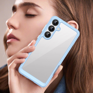 Outer Space dėklas su lanksčiu rėmeliu Samsung Galaxy A36 - mėlynas 4