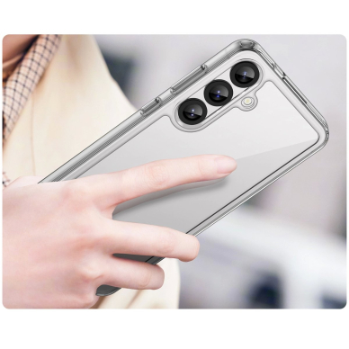 Outer Space dėklas su lanksčiu rėmeliu Samsung Galaxy A36 - permatomas 3