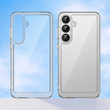 Outer Space dėklas su lanksčiu rėmeliu Samsung Galaxy A36 - permatomas 5