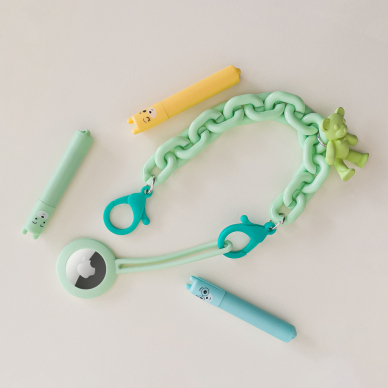 Pakabukas Color Chain (rope) Rožinis 1