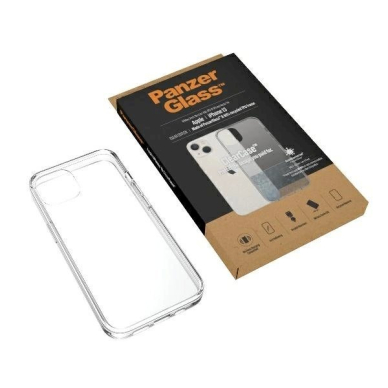 PanzerGlass SkaidrusDėklas antibacterial Dėklas Military Grade certificate iPhone 13 / 14 / 15 - Skaidrus 5