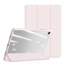 Planšetės dėklas Dux Ducis Toby case su flip stand skirta Samsung Galaxy Tab A9+ - rožinis