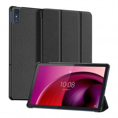 Planšetės dėklas Dux Ducis Domo smart sleep case skirta Lenovo Tab M10 10.6'' tablet - Juodas 1