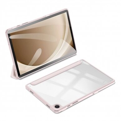 Planšetės dėklas Dux Ducis Toby case su flip stand skirta Samsung Galaxy Tab A9+ - rožinis 10